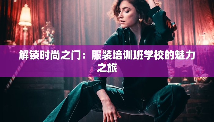 解锁时尚之门：服装培训班学校的魅力之旅