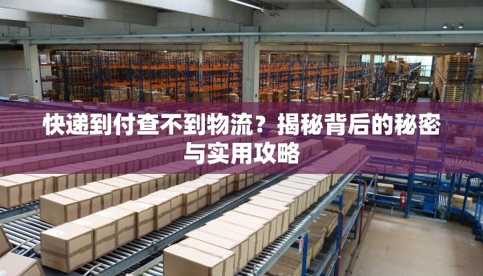 快递到付查不到物流？揭秘背后的秘密与实用攻略