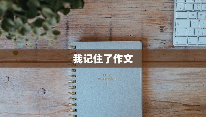 我记住了作文
